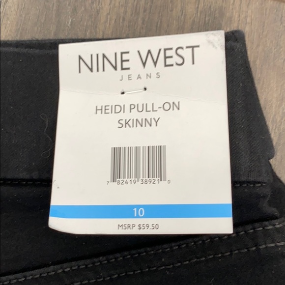 Nine West Heidi pull-on skinny jeans - Picture 3 of 3